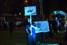 گزارش تصویری مراسم افتتاحیه المپیاد 